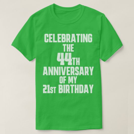 T-shirt 65e anniversaire 2 (Design devant)