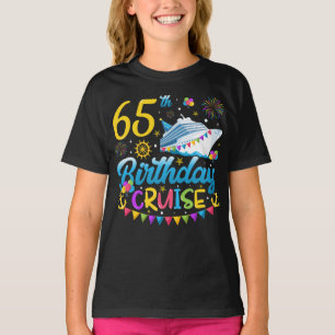 T-shirt 65e anniversaire Croisière B-Day Fille