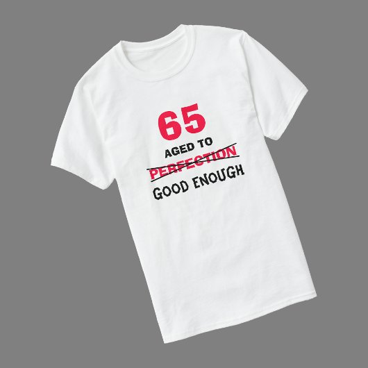 T-shirt 65e anniversaire Idées cadeaux pour hommes T chemi