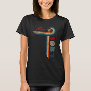 T-shirt 65e anniversaire papa maman 65 ans Retro Vintage 1