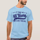 T-shirt 65th Birthday (Devant)