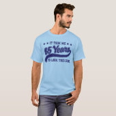 T-shirt 65th Birthday (Devant entier)