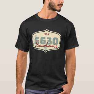 T-shirt 6630 Saarlouis Ancien Code postal