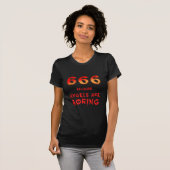 T-SHIRT 666 (Devant entier)