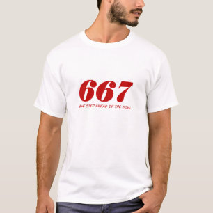 T-shirt  667 - Un step Ahead Of The Devil