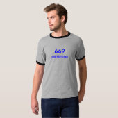 T-SHIRT 669, MAUVAIS ET LIBERTIN (Devant entier)