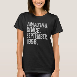 T-shirt 66 ans 66e anniversaire Extraordinaire depuis sept