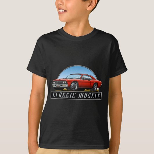 T-shirt 66_Chevelle_Red (Devant)