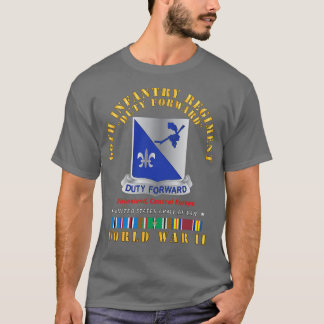 T-shirt 66e Régiment d'infanterie DUI avec EUR SVC 2ÈME GU