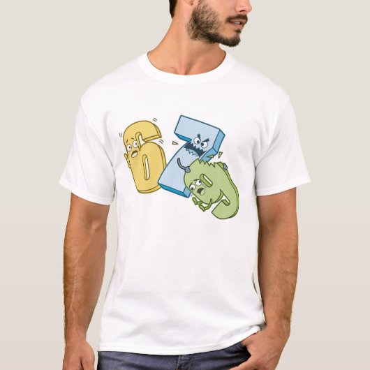 T-shirt 6789 - customisé (Devant)