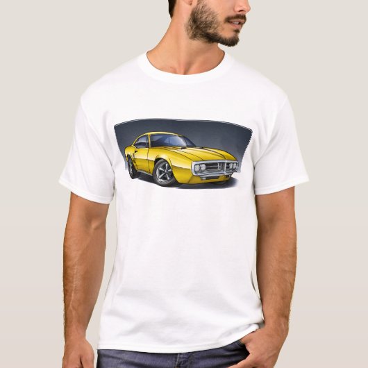 T-shirt 67_68_Firebird_Jaune (Devant)