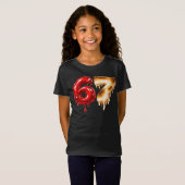 T-Shirt 67 - 6 7 - Mème Six Sept - (Devant entier)