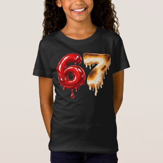 T-Shirt 67 - 6 7 - Mème Six Sept - (Devant)