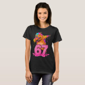 T-shirt 67 Animals Funny 67 Brainrot Youth Kids Capybara 6 (Devant entier)