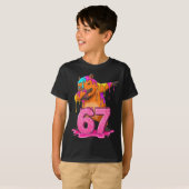 T-shirt 67 Animals Funny 67 Brainrot Youth Kids Capybara 6 (Devant entier)