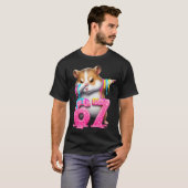 T-shirt 67 Animals Funny 67 Brainrot Youth Kids Hamster 67 (Devant entier)