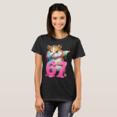 T-shirt 67 Animals Funny 67 Brainrot Youth Kids Hamster 67 (Devant entier)