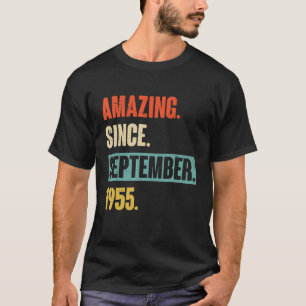 T-shirt 67 Ans 67e Anniversaire Extraordinaire depuis sept