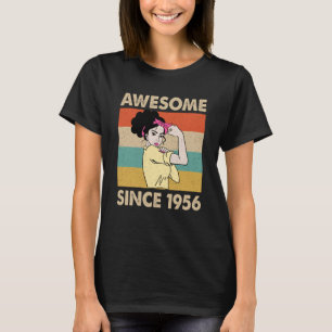 T-shirt 67 Ans Awesome depuis 1956 67e anniversaire