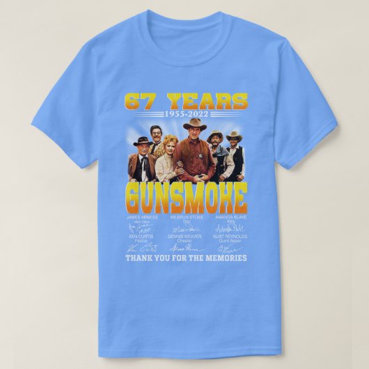 T-shirt 67 ans Gunfumée (Design devant)