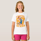 T-shirt 67 Basket-ball Six Seven (Devant entier)