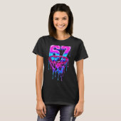 T-shirt 67 Basketball Drip Six Seven Drôle (Devant entier)