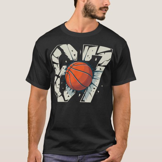 T-shirt 67 Basketball Six Seven 6 7 (Devant)