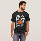 T-shirt 67 Basketball Six Seven 6 7 Meme 67  (Devant entier)