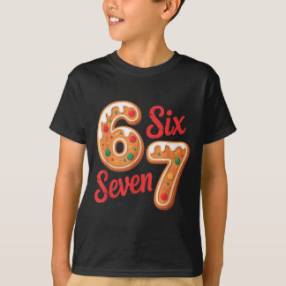 T-shirt 67 Biscuit de Noël Six Sept Memes