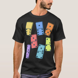 T-shirt 67 Blocs de Dominos Comptage Professeur de Mathéma