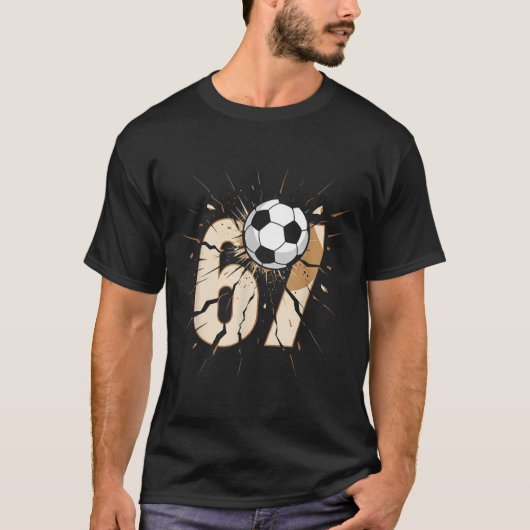 T-shirt 67 Brainrot Youth Soccer Drip - Funny Kids 67  (Devant)