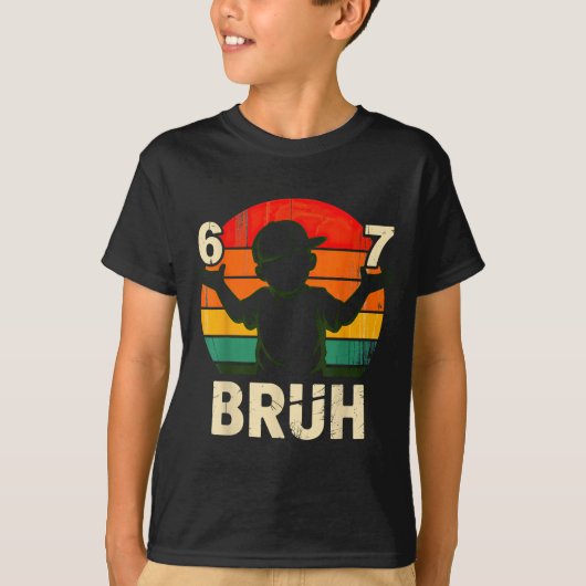T-shirt 67 Bruh 6 7  (Devant)