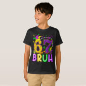 T-shirt 67 Bruh Mardi Gras Funny Carnival Meme Slang Gen A (Devant entier)
