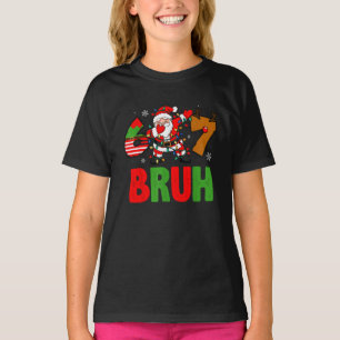 T-shirt 67 Bruh Six Sept Alpha Langage familier