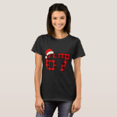 T-shirt 67 Christmas Funny Six Seven Meme Brainrot Plaid S (Devant entier)