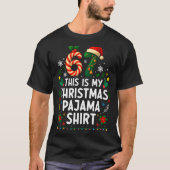 T-shirt 67 Christmas Pajama Shirt 6 7 Funny Meme Teen Boys (Devant)