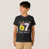 T-shirt 67 Days Smarter 67th Day Of School For Teachers An (Devant entier)