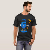 T-shirt 67 Drip Ice Cream Hockey Player (Devant entier)