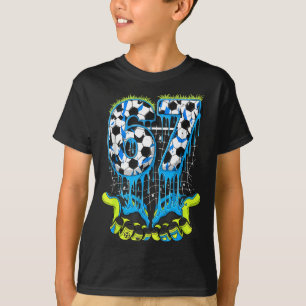 T-shirt 67 Drip Soccer Gen Alpha Argot Six Sept Mème 