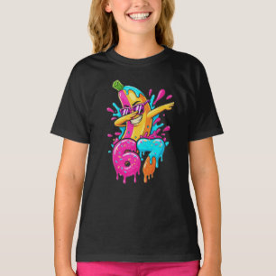 T-shirt 67 Drôle de baseball Dabbing Banana 6 7 Gouttes de