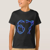T-shirt 67 Funny Number Meme Dna Replication Molecular Bio (Devant)
