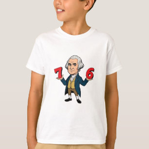 T-shirt 67 George Washington 7-6 Six Sept Mème 67