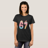 T-shirt 67 Glace (Devant entier)