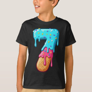 T-shirt 67 Glace Dégoulinante Mème Drôle 6 7 Costume d'Hal