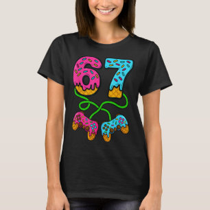 T-shirt 67 Glace Dégoulinante Mème Joueur Six Sept Générat
