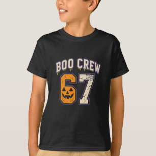 T-shirt 67 Halloween Boo Crew Maillot de Sport Brainrot Me
