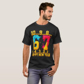 T-shirt 67 Happy New Year Six Seven Funny Countdown 2026  (Devant entier)