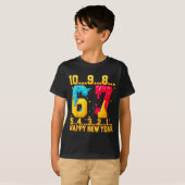 T-shirt 67 Happy New Year Six Seven Funny Countdown 2026  (Devant entier)