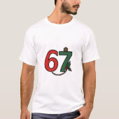 T-shirt 67 Holiday Numeral Duo (Devant)