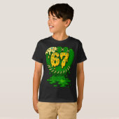 T-shirt 67 Ice Cream Drip Funny Six Seven Baseball  (Devant entier)